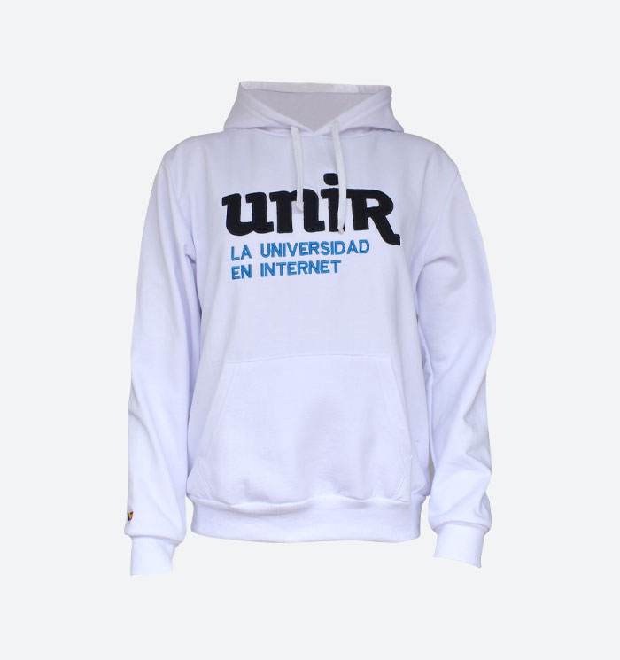 Hoodie Unisex Blanco LG